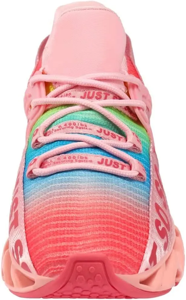 UMYOGO Women's Running Shoes Non Slip Athletic Tennis Walking Blade Type Sneakers