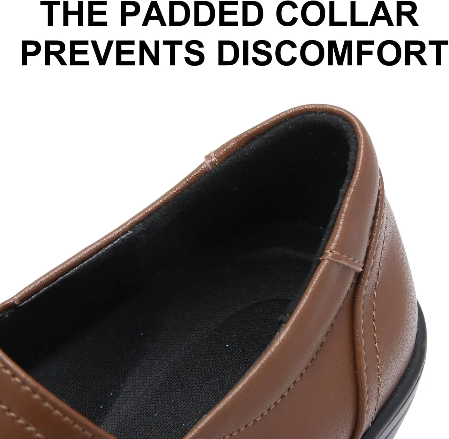 Women's Classic Loafers Leather Slip-ons Chunky Platform Penny Shoes